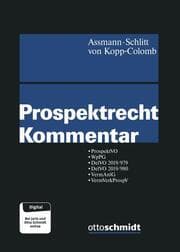 Cover von Prospektrecht Kommentar