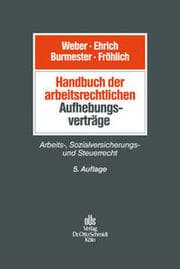 Cover von Handbuch der arbeitsrechtlichen Aufhebungsverträge