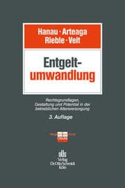 Cover von Entgeltumwandlung