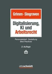 Cover von Digitalisierung, KI und Arbeitsrecht