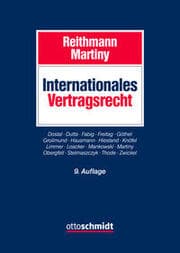 Cover von Internationales Vertragsrecht