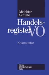 Cover von Handelsregisterverordnung