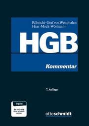 Cover von HGB