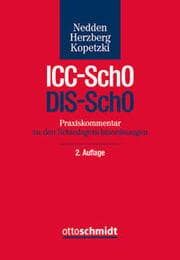 Cover von ICC-SchO/DIS-SchO