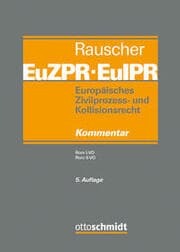 Cover von Europäisches Zivilprozess- und Kollisionsrecht EuZPR/EuIPR III