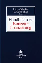 Cover von Handbuch der Konzernfinanzierung