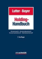 Cover von Holding-Handbuch