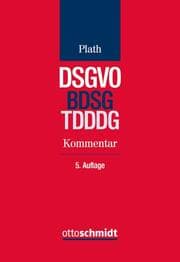 Cover von DSGVO/BDSG/TDDDG