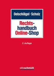 Cover von Rechtshandbuch Online-Shop