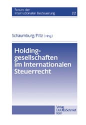 Cover von Holdinggesellschaften im Internationalen Steuerrecht