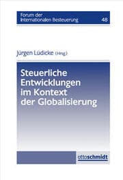 Cover von Steuerliche Entwicklungen im Kontext der Globalisierung
