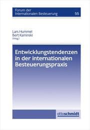 Cover von Entwicklungstendenzen in der internationalen Besteuerungspraxis
