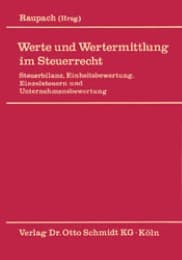 Cover von Werte und Wertermittlung im Steuerrecht