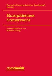 Cover von Europäisches Steuerrecht