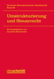 Cover von Umstrukturierung und Steuerrecht