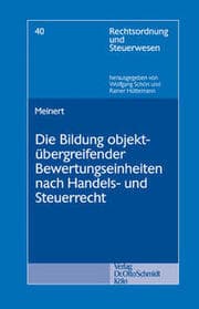 Cover von Die Bildung objektübergreifender Bewertungseinheiten nach Handels- und Steuerrecht