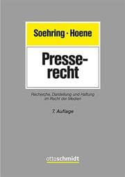 Cover von Presserecht