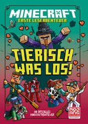 Cover von Minecraft Erste Leseabenteuer - Tierisch was los!