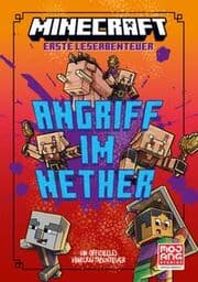 Cover von Minecraft Erste Leseabenteuer. Angriff im Nether