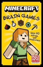 Cover von Minecraft Brain Games. Über 50 Rätsel und Denkspiele