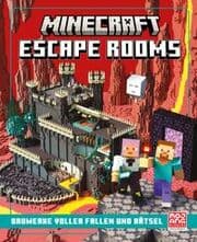 Cover von Minecraft Escape Rooms. Bauwerke voller Fallen und Rätsel