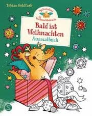 Cover von Spekulatius, der Weihnachtsdrache. Bald ist Weihnachten. Ausmalbuch