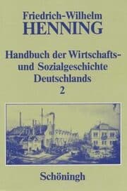 Cover von Handbuch der Wirtschafts- und Sozialgeschichte Deutschlands 2