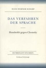 Cover von Das Verfahren der Sprache