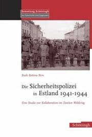 Cover von Die Sicherheitspolizei in Estland 1941-1944