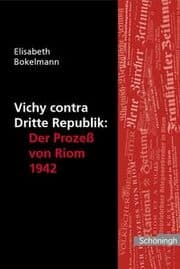 Cover von Vichy contra Dritte Republik