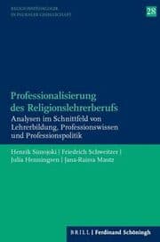 Cover von Professionalisierung des Religionslehrerberufs