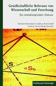 Cover von Gesellschaftliche Relevanz von Wissenschaft und Forschung