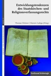 Cover von Entwicklungstendenzen des Staatskirchen- und Religionsverfassungsrechts
