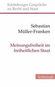 Cover von Meinungsfreiheit im freiheitlichen Staat