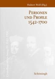 Cover von Personen und Profile 1542-1700