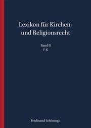 Cover von Lexikon für Kirchen- und Religionsrecht