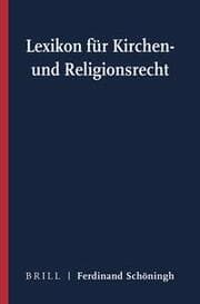 Cover von Lexikon für Kirchen- und Religionsrecht