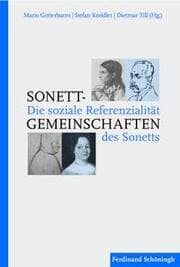 Cover von Sonett-Gemeinschaften