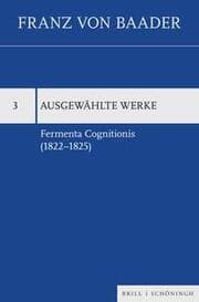 Cover von Fermenta Cognitionis (1822-1825)