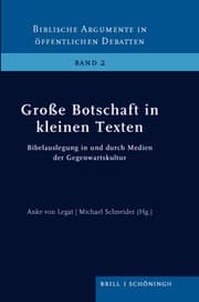 Cover von Große Botschaft in kleinen Texten
