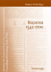 Cover von Register 1542-1700