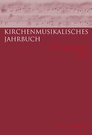 Cover von Kirchenmusikalisches Jahrbuch 105. Jahrgang 2021