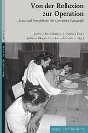 Cover von Von der Reflexion zur Operation