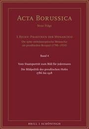 Cover von Vom Staatsporträt zum Bild für jedermann