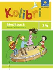 Cover von Kolibri - Das Musikbuch für Grundschulen Baden-Württemberg - Ausgabe 2016