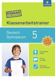 Cover von Klassenarbeitstrainer Deutsch 5