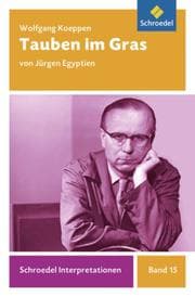 Cover von Wolfgang Koeppen: Tauben im Gras