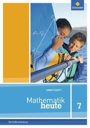 Cover von Mathematik heute - Ausgabe 2016 für die Sekundarstufe I in Berlin und Brandenburg