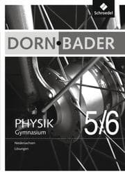 Cover von Dorn/Bader Physik SI - Ausgabe 2012 für Niedersachsen