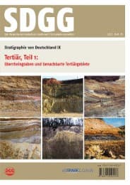 Cover von Stratigraphie von Deutschland IX